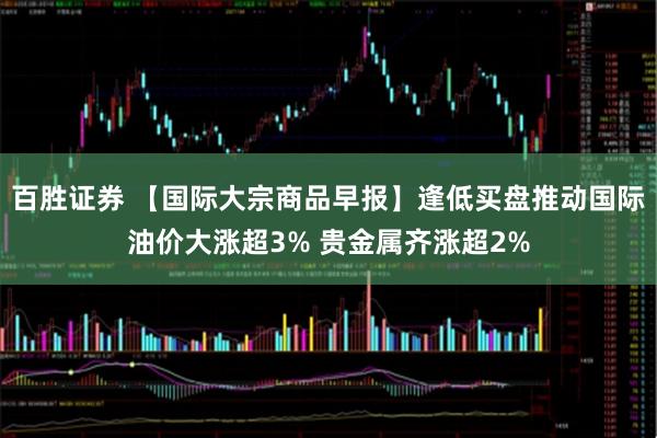 百胜证券 【国际大宗商品早报】逢低买盘推动国际油价大涨超3% 贵金属齐涨超2%